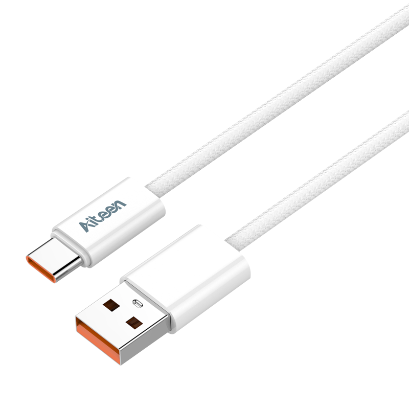 A25-CW Type-C Data Cable 1m 25W Fast Charging White Color